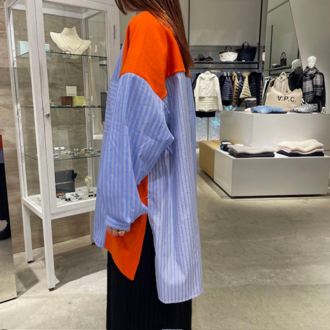 新品タグ付き　ENFOLD KNIT CARDIGAN SHIRT