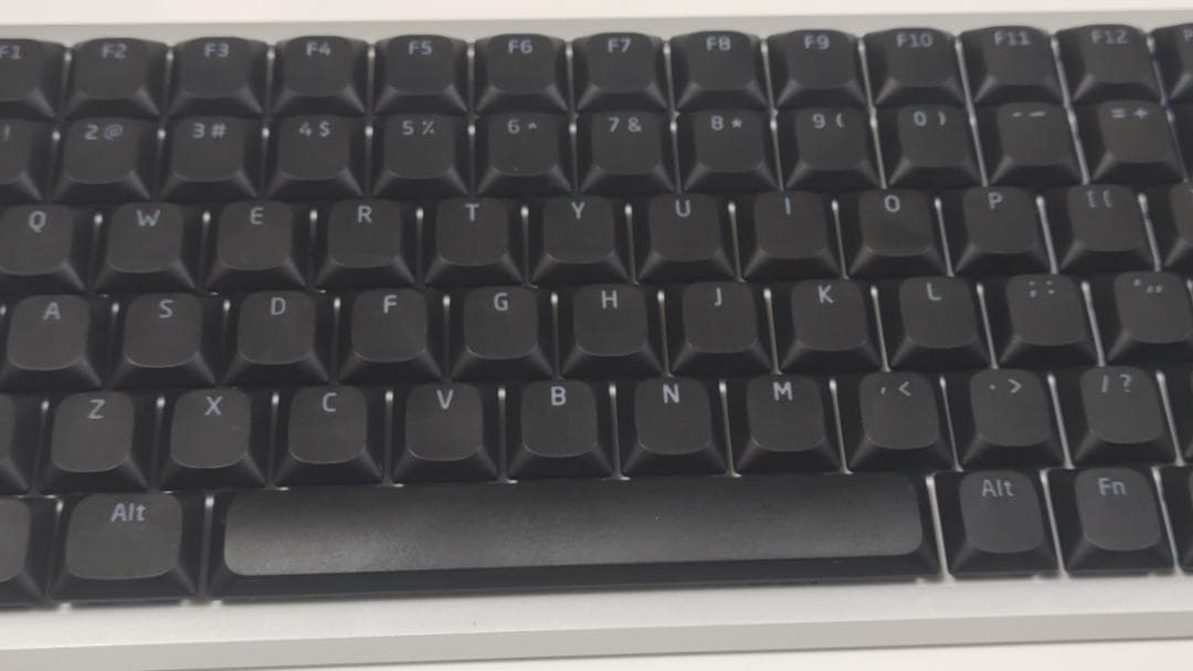 【特別限定カスタム】LOFREE FLOW2シルバー★84キー★超ロープロ仕様