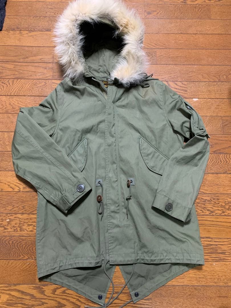 COOTIE コヨーテファー モッズコート Fishtail Parka M48