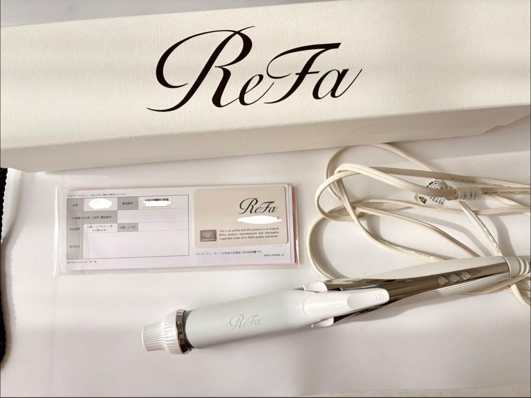本日限定値引き！【匿名配送】 ReFa カールヘアアイロン ホワイト32mm
