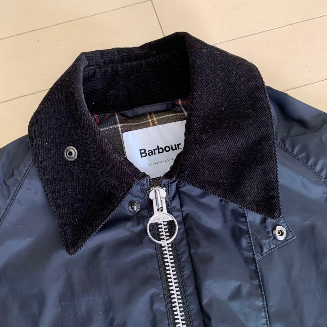 Barbour バブアー BEAMS別注 ビデイル ナイロンジャケット ネイビー