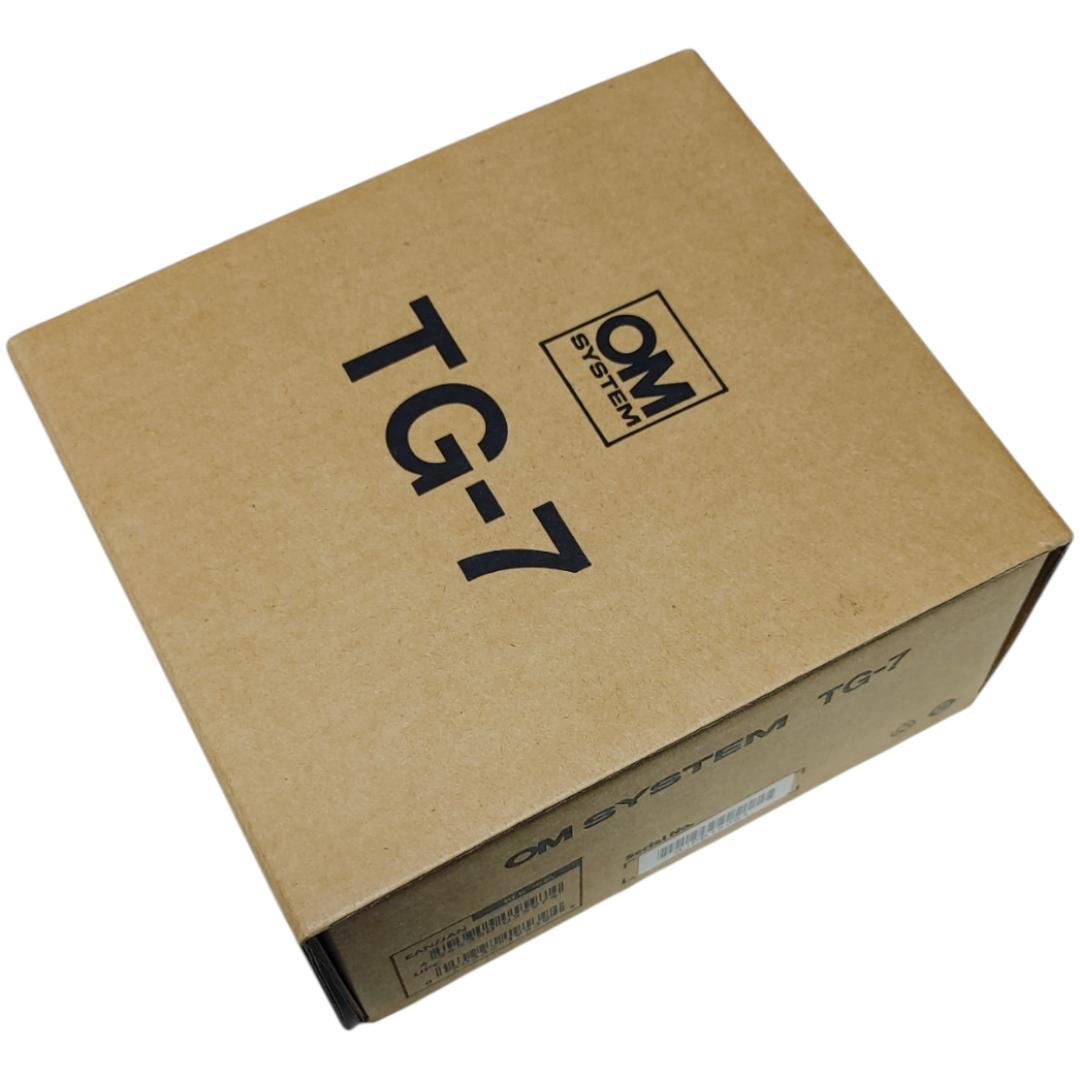 OM SYSTEM TG-7 ブラック【ほぼ新品】【匿名配送】【送料無料】
