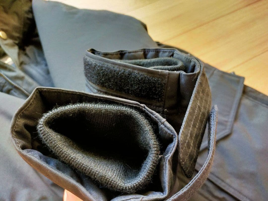 美品 Eddie Bauer エディーバウアーファー付フードダウンコート黒