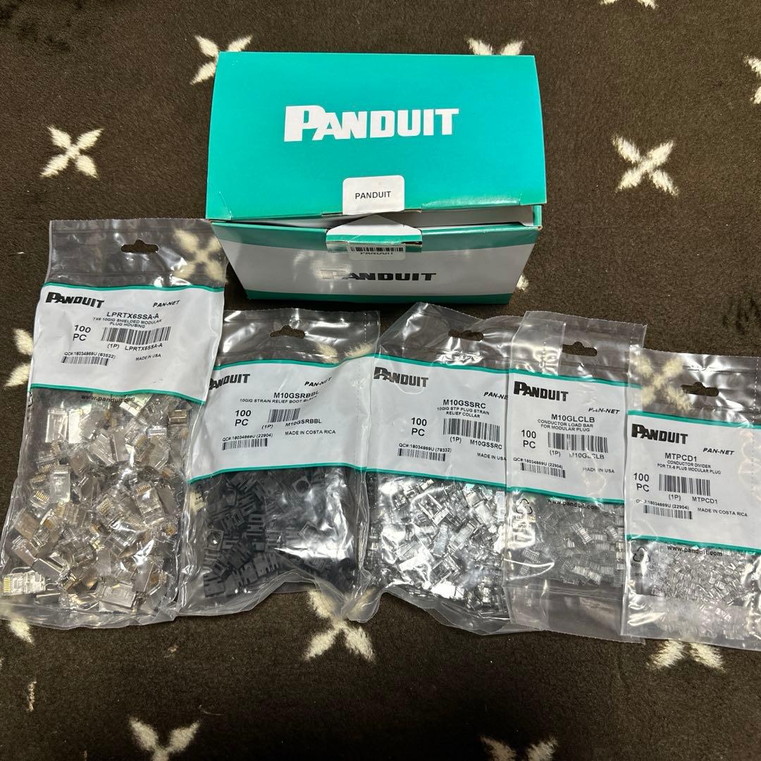 PANDUIT SPS-6X88-C CAT6AシールドモジュラープラグRJ45