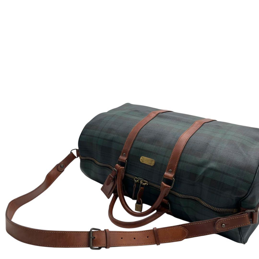 POLO RALPH LAUREN ポロラルフローレン　ボストンバッグ　チェック