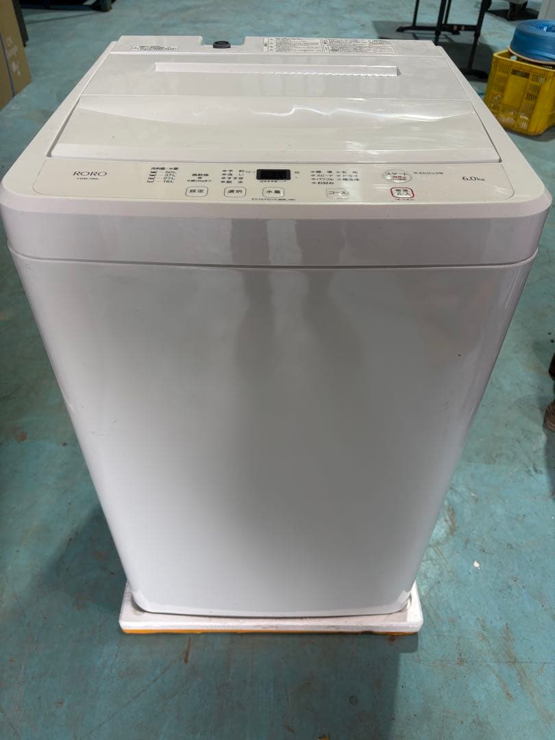 RoRo 縦型洗濯機 2025年製 6kg※一週間保証あり