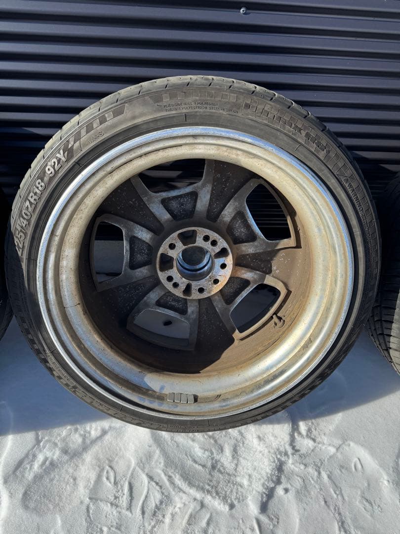 yyy　18インチ work ユーロライン　深リム