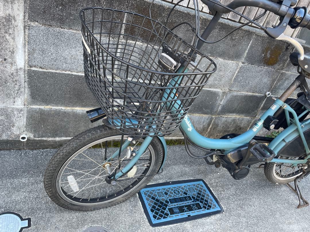 ジャンクYamaha PAS Babby 電動アシスト自転車 チャイルドシート付