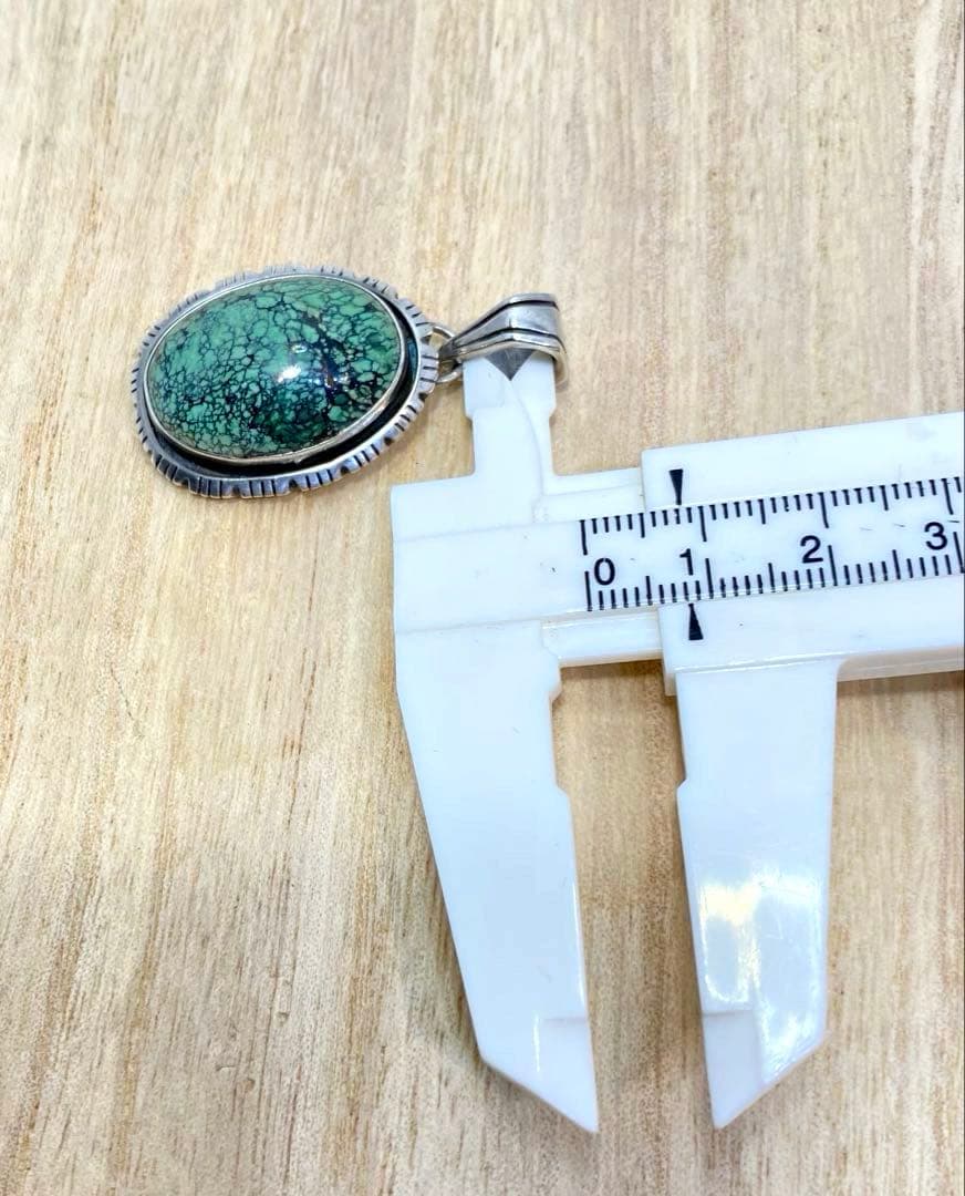 【P.A.Smith】ターコイズ ペンダントトップ ナバホ族 スターリングSV