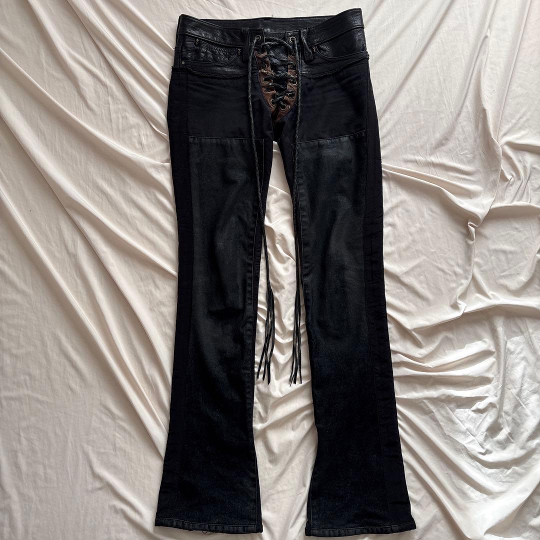 パンツ IF SIX WAS NINE SERA NERO SIZE26