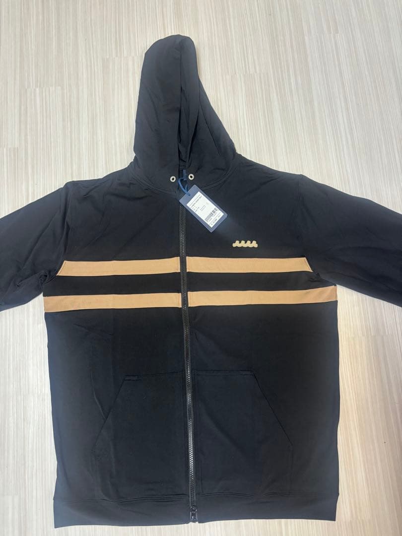 muta MARINE フード付きパーカー ブラック