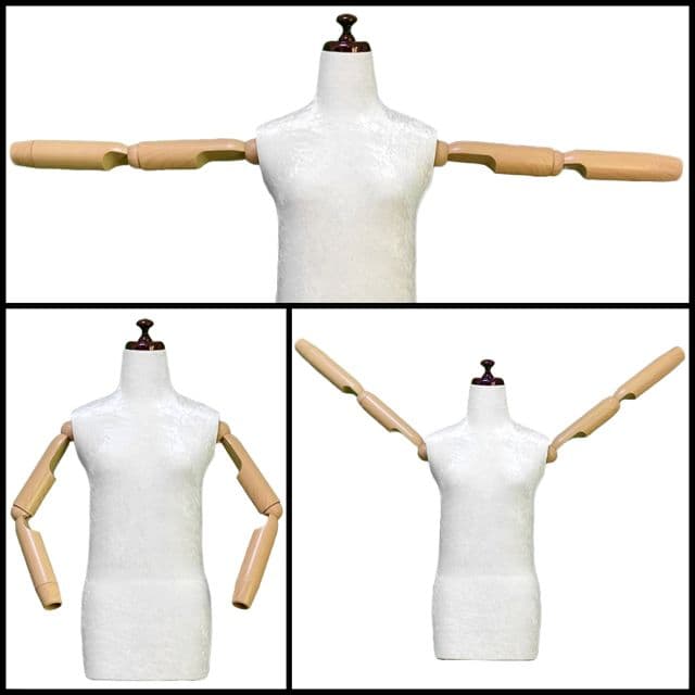 和装トルソー可動腕 　着付け練習用ボディ　和装ボディ　和装マネキン腕付き