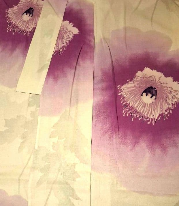 くろみつページ ふりふ 浴衣 ポピー柄