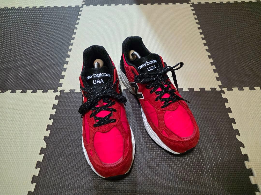 ニューバランス M990PL3 レッド 27.5cm