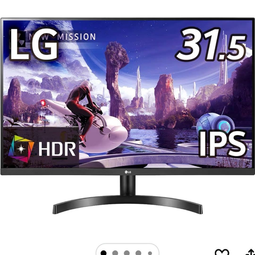 LG 大型ディスプレイ32QN600-B [31.5インチ]