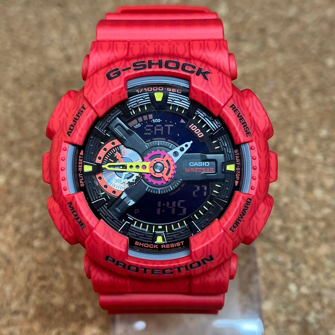 美品】カシオGーSHOCK/GAー110SGHー4AJR三国志.黄忠モデル