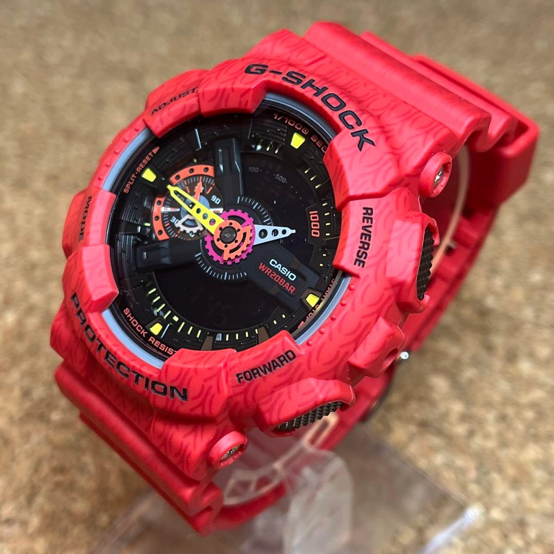 美品】カシオGーSHOCK/GAー110SGHー4AJR三国志.黄忠モデル