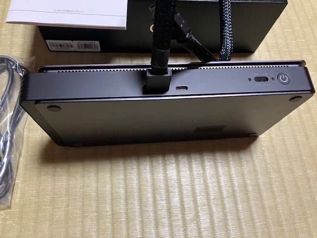 GPD G1 外付けグラボ　モンハンできます。
