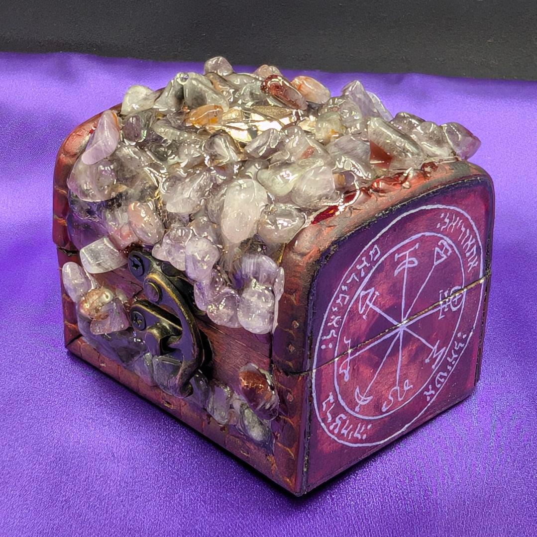 【1点物】 ソロモン王の鍵 護符魔術オルゴンボックス 〜火曜日照応・火星護符〜