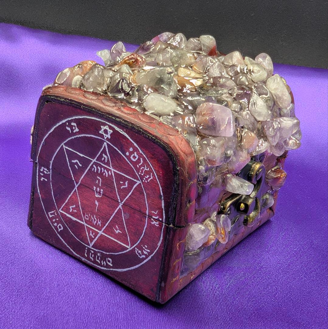 【1点物】 ソロモン王の鍵 護符魔術オルゴンボックス 〜火曜日照応・火星護符〜