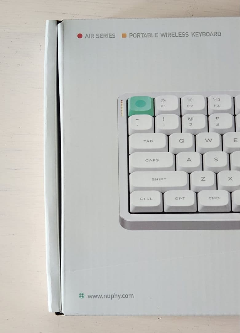 【茶軸へ変更可】NuPhy AIR75 v3 red nano US配列