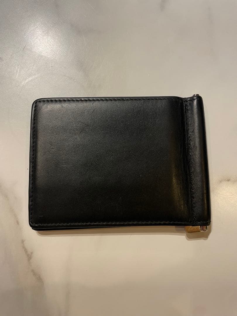 SAINT LAUREN サンローラン　マネークリップ　ケース　ブラック