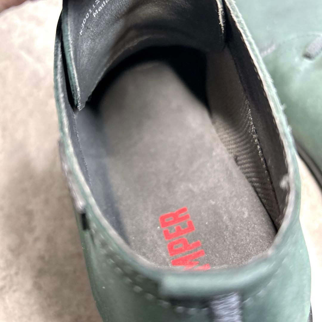 新品・未使用【CAMPER】カンペール/ペウカミ/スウェード/スニーカー/ゴム紐