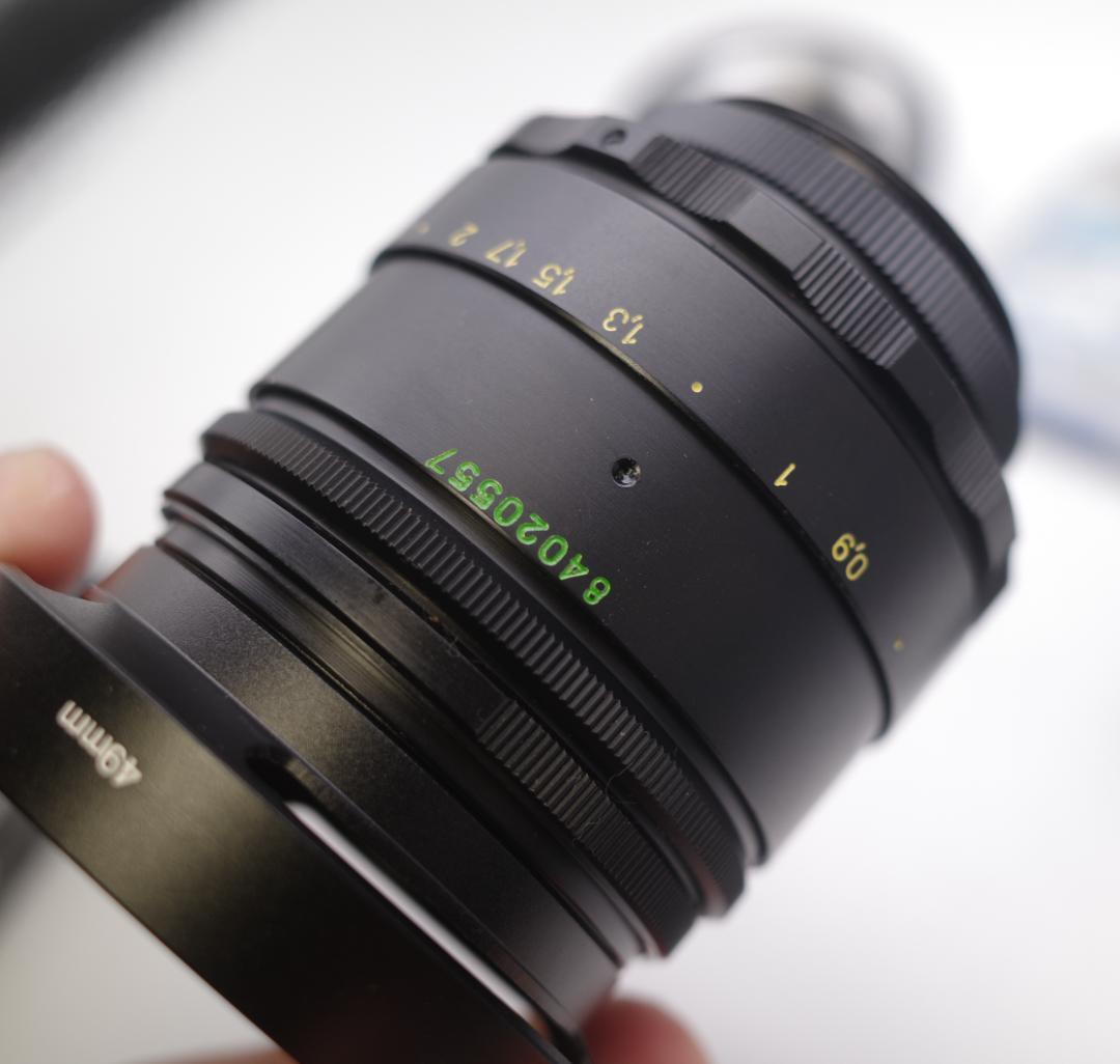 23 デッドストック　ぐるぐるボケレンズ　ヘリオス　44-2　M42アダプター付