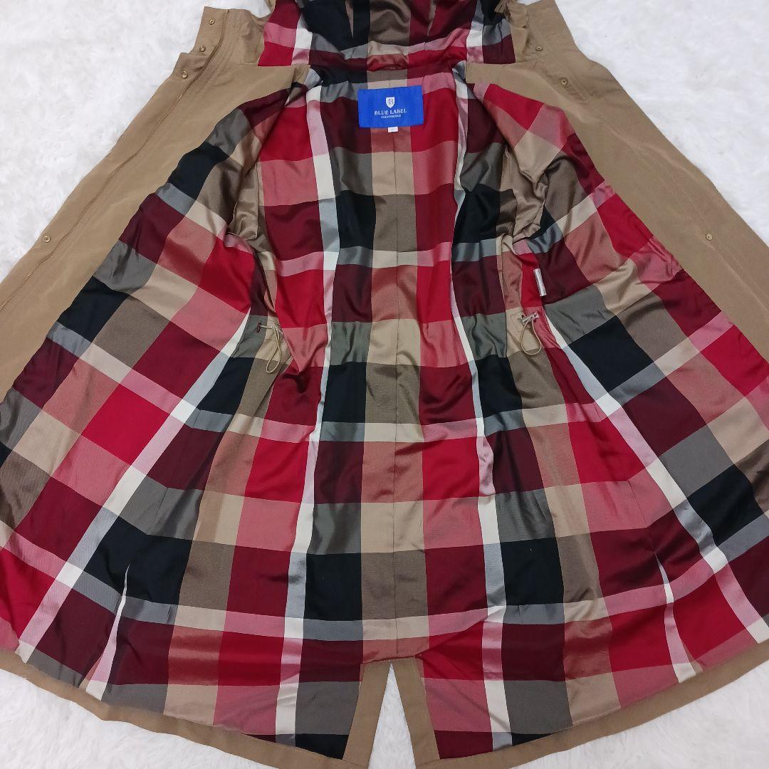 ✨極美品✨ブルーレーベルクレストブリッジ　モッズコート　キャメル　36