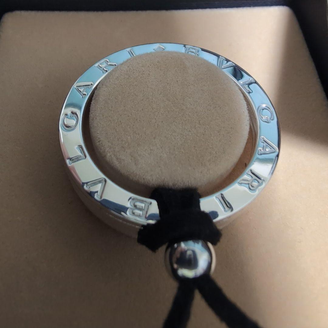 極美品 BVLGARI ブルガリ シルバーキーリングチョーカー ボックスケース付