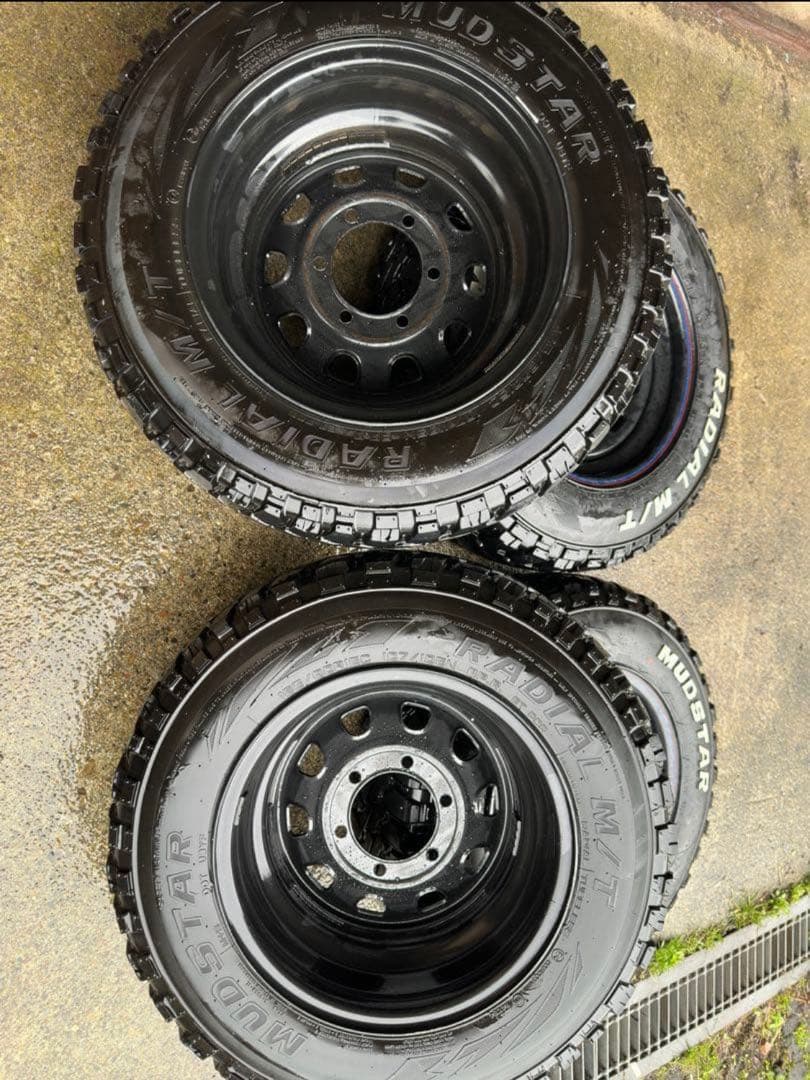 お正月限定値下 タイヤ（MUDSTAR）✖️ホイール（デイトナ）✖️フェンダーセット