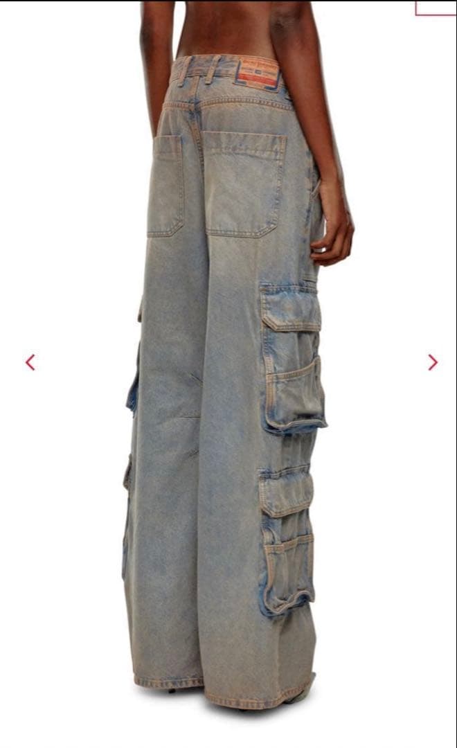 diesel カーゴデニム