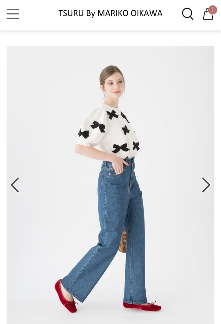 TSURU By MARIKO OIKAWA デニム susie　サイズ36