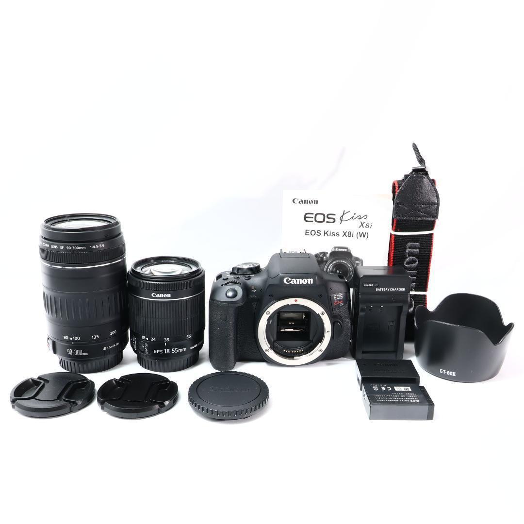 【くわゆか】★Canon EOS kiss X8i★ダブルレンズ 一眼レフ