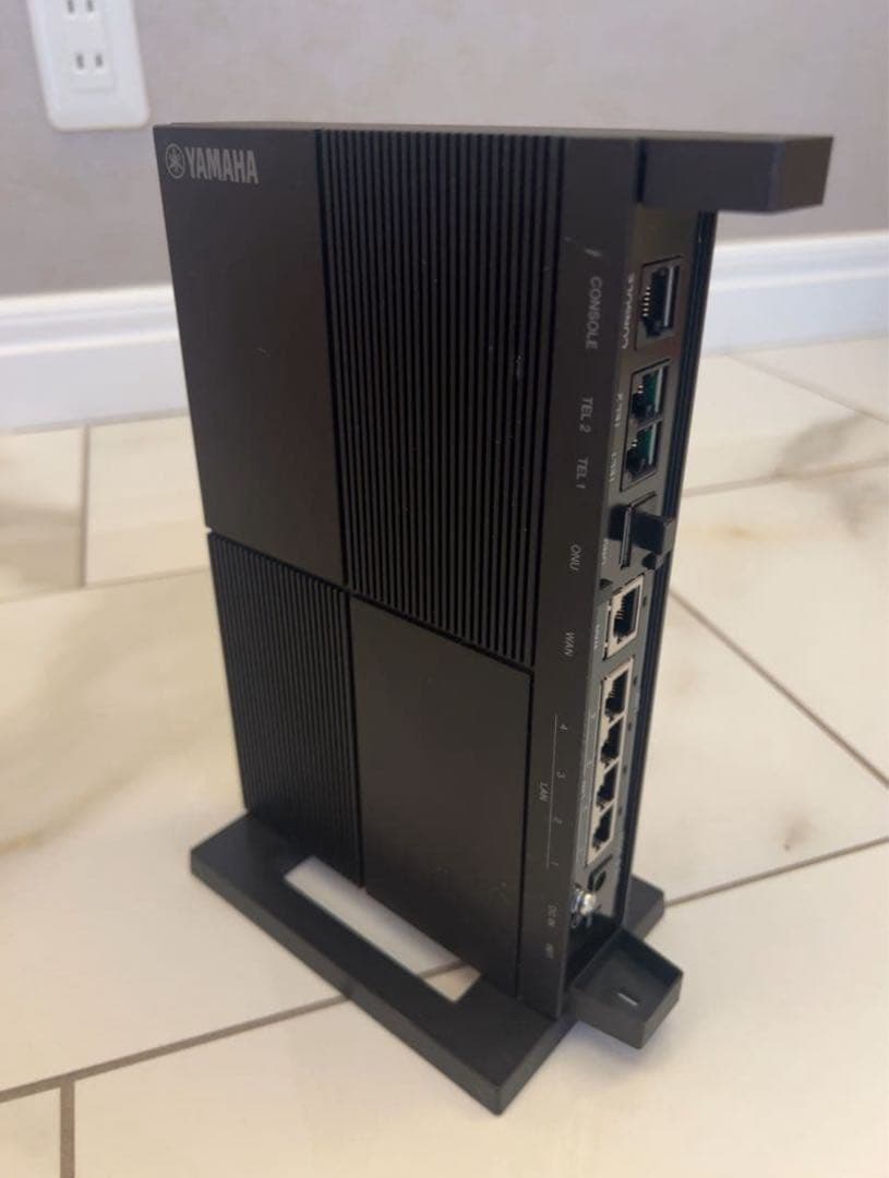台付 ヤマハ ギガアクセスVoIPルーター NVR510