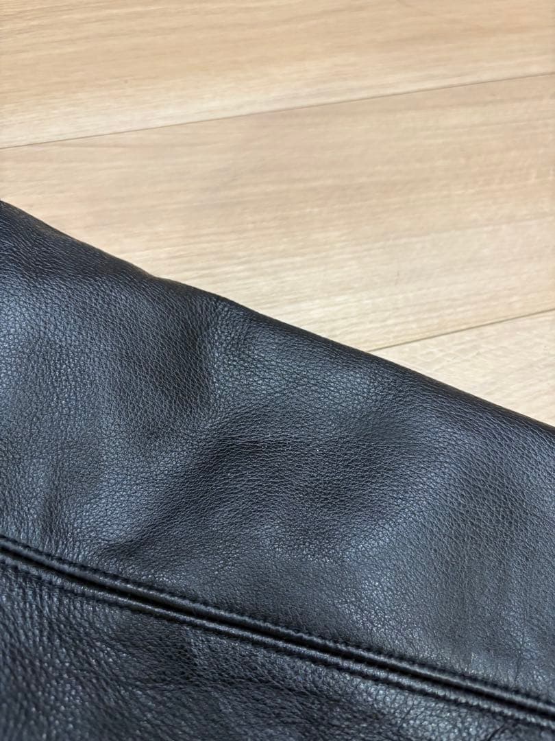 ST.JOHN'S BAY スイングトップ型レザージャケット