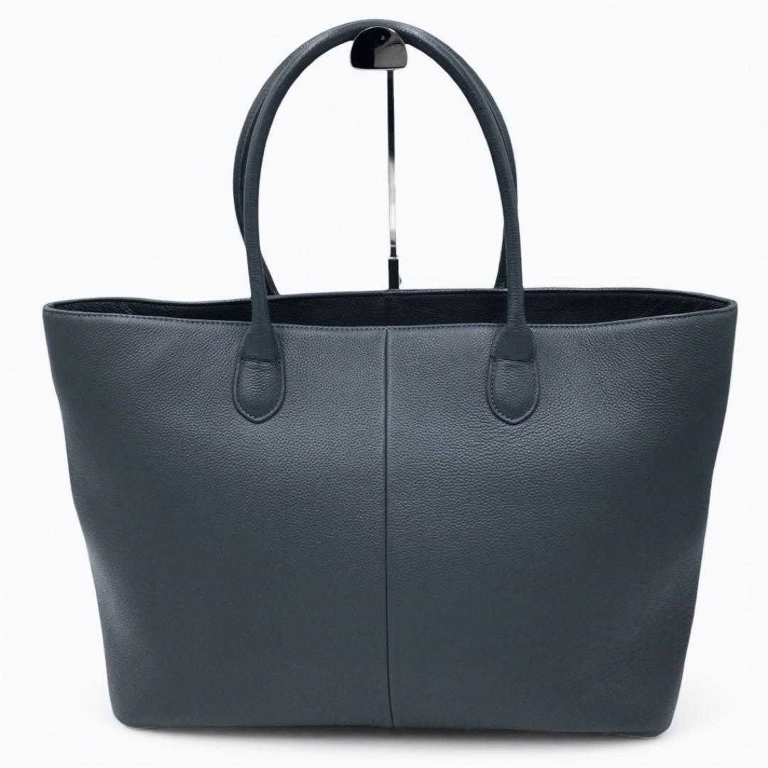 美品！ アデイインザライフ ユナイテッドアローズ レザートートバッグ グレー