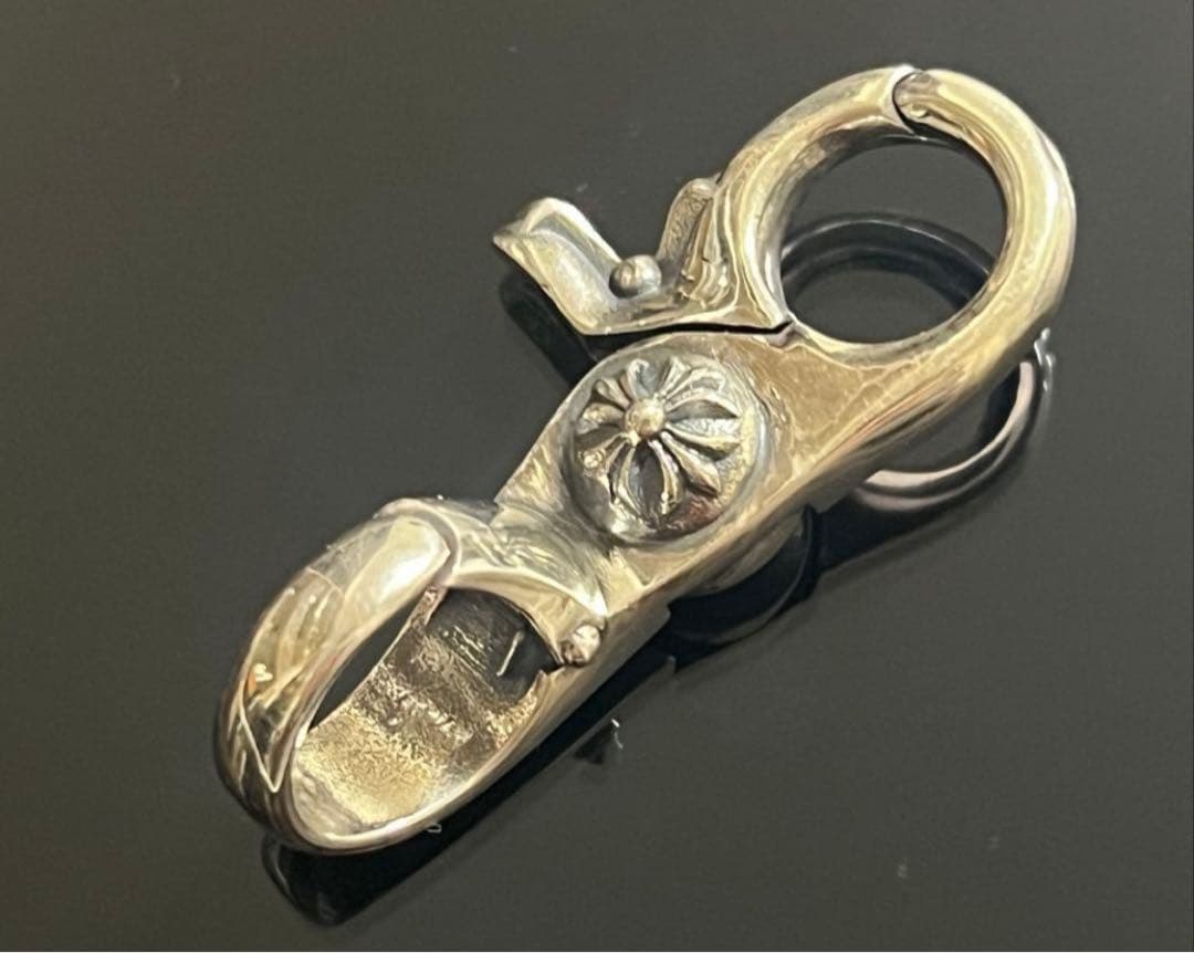 W*a様 ラスト1点！シルバー 925 クロス ファンシー キーチェーン キーリ