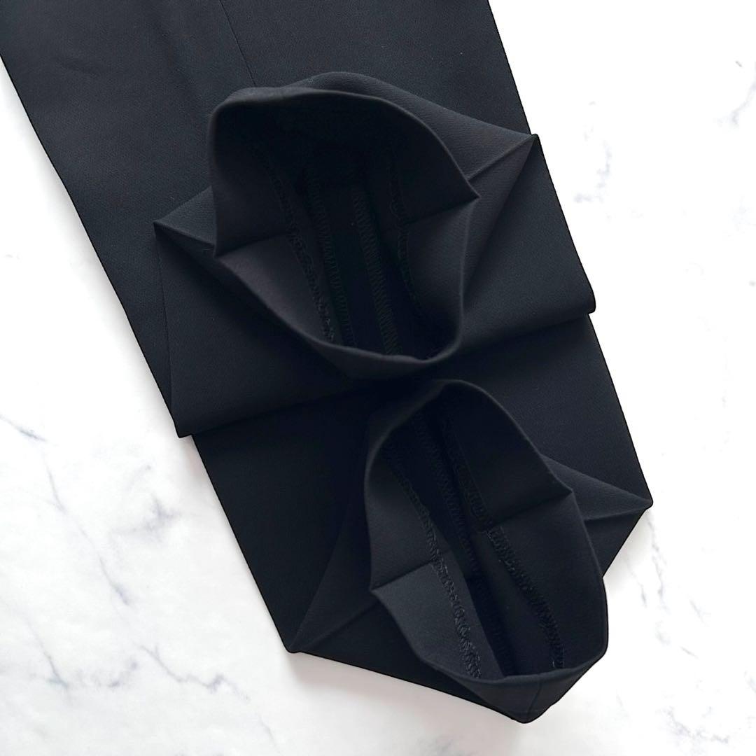 アンタイトル パンツスーツ トリアセテート ブラック 通年