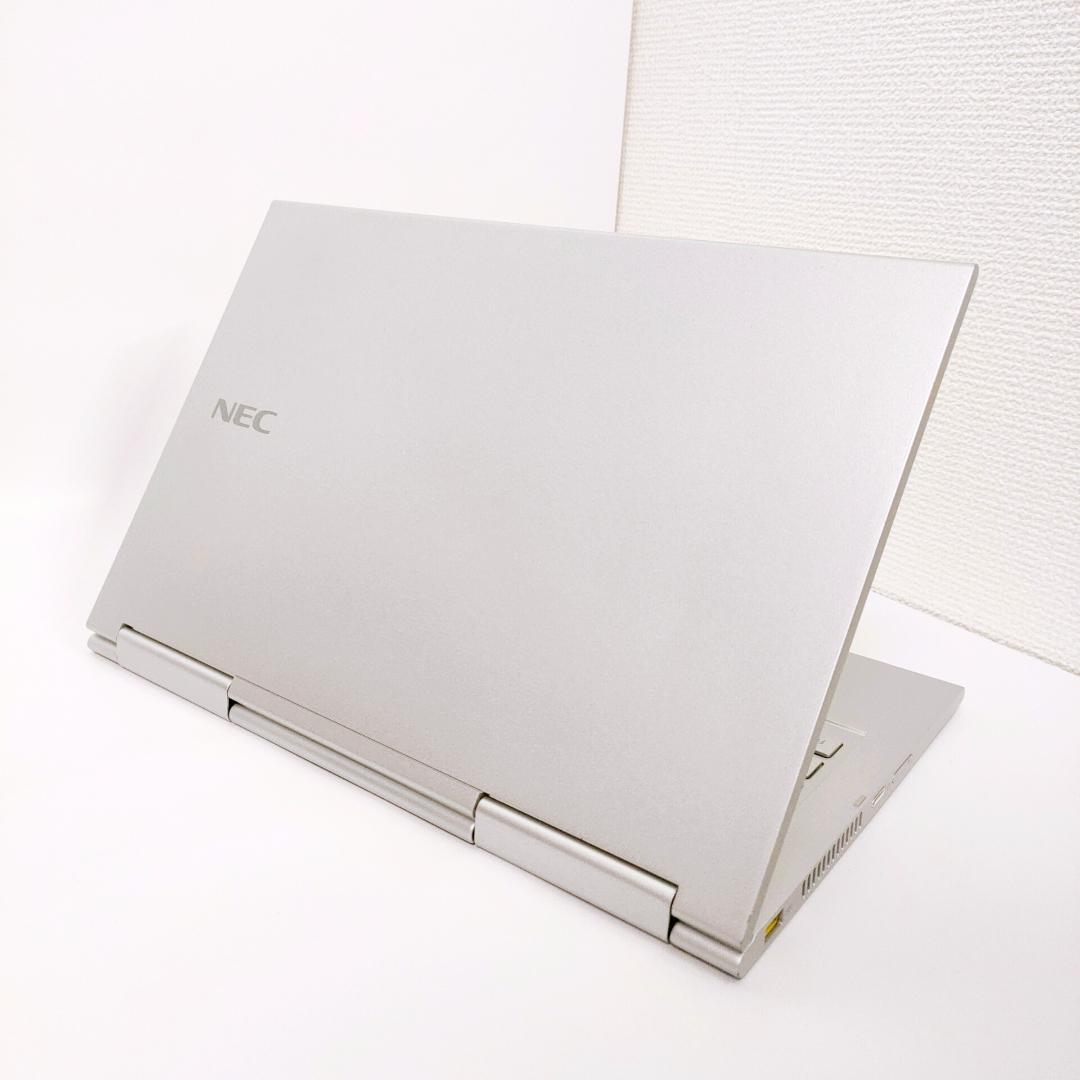 2in1✨️NEC/タッチパネル/第8世代i5/SSD/カメラ付きノートパソコン