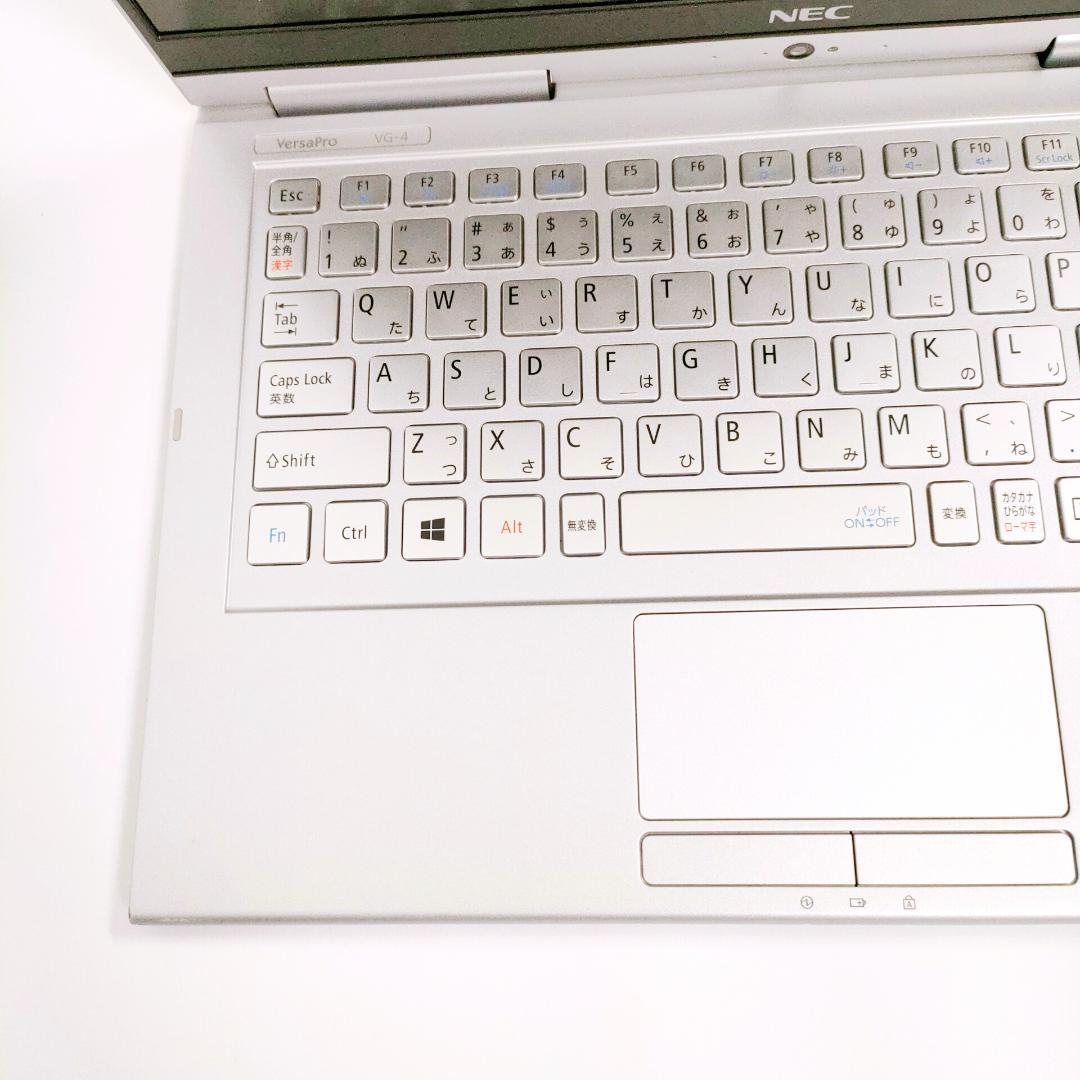 2in1✨️NEC/タッチパネル/第8世代i5/SSD/カメラ付きノートパソコン