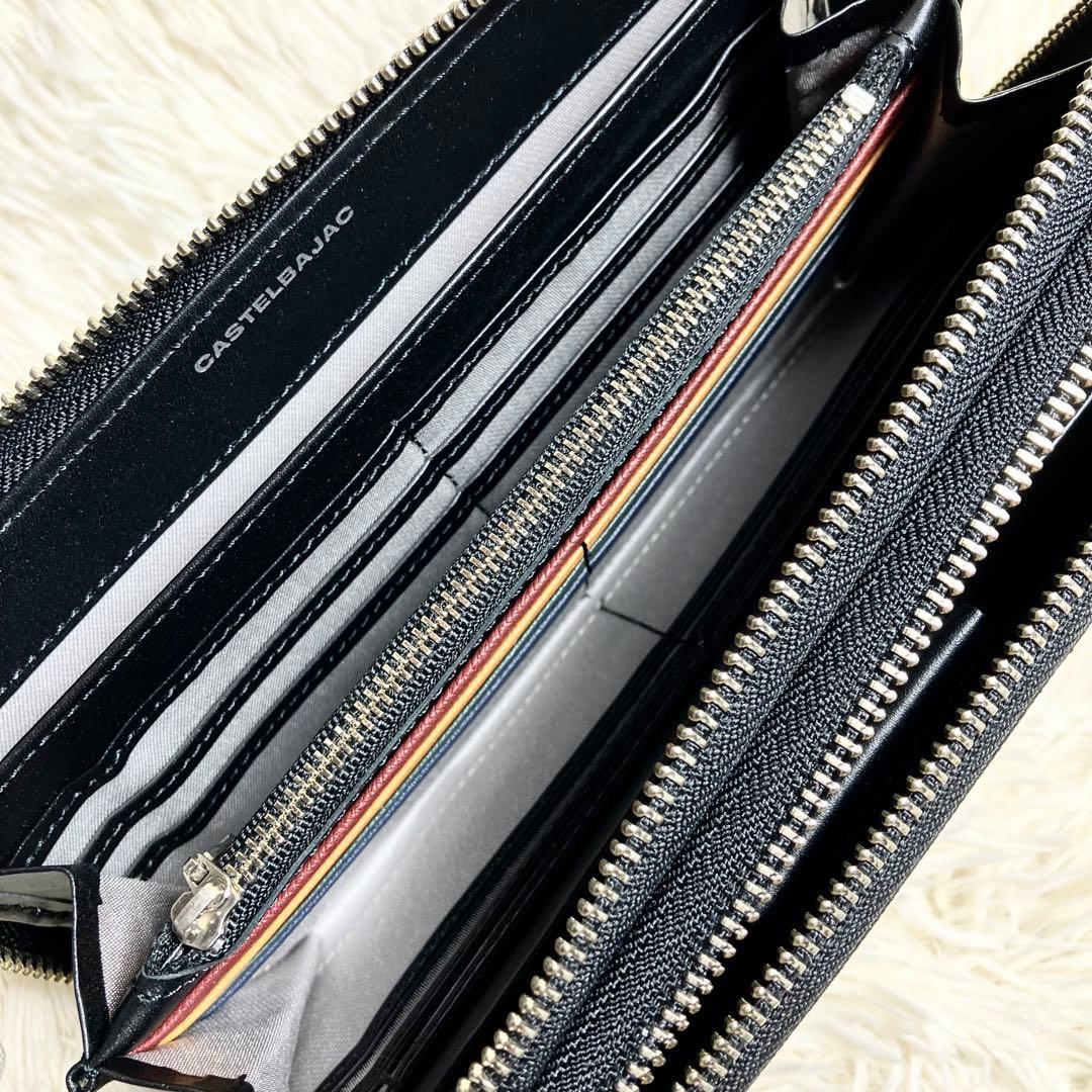 【未使用級】 カステルバジャック オーガナイザー ダブルファスナー