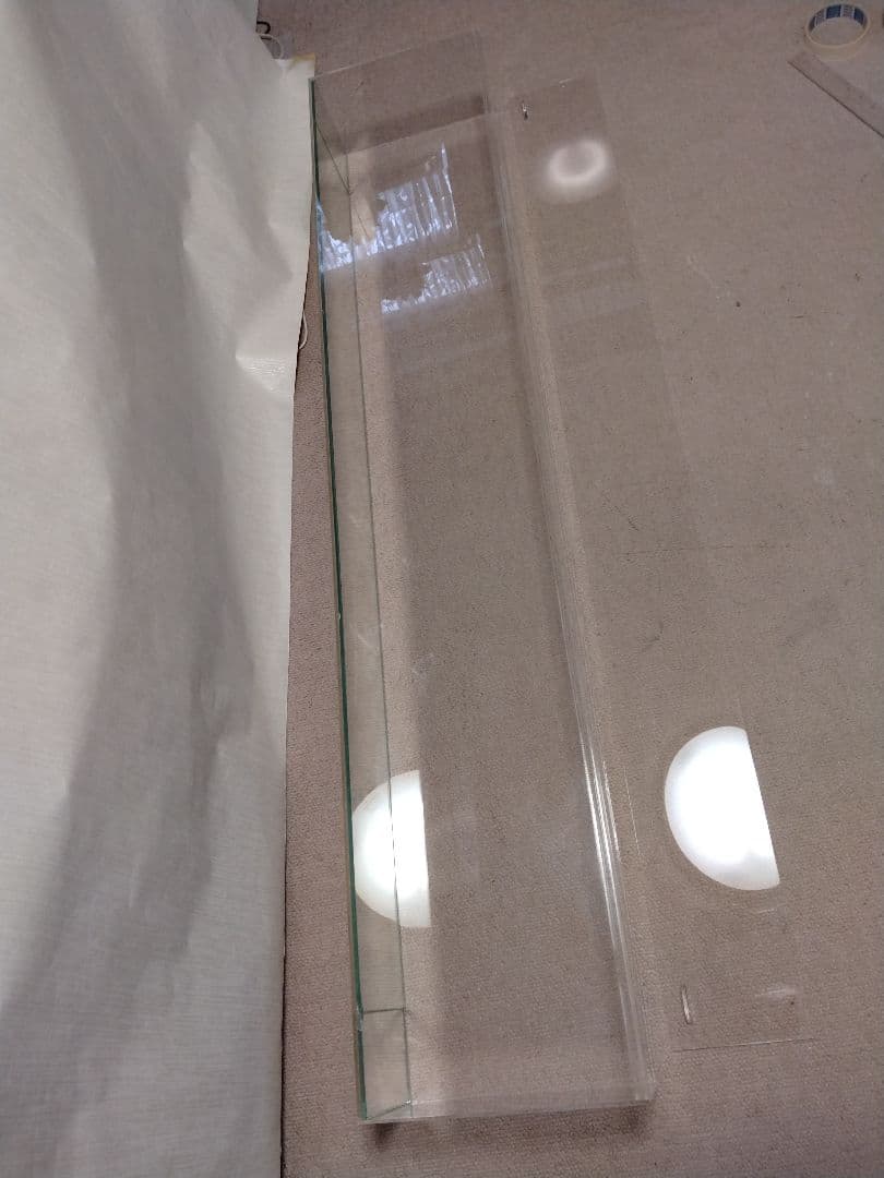 ラリー1/18 ミニカーディスプレイケース　背面ミラー　正面けんどん式