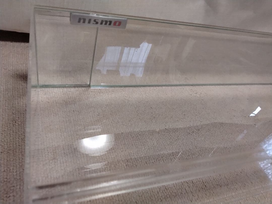 ラリー1/18 ミニカーディスプレイケース　背面ミラー　正面けんどん式