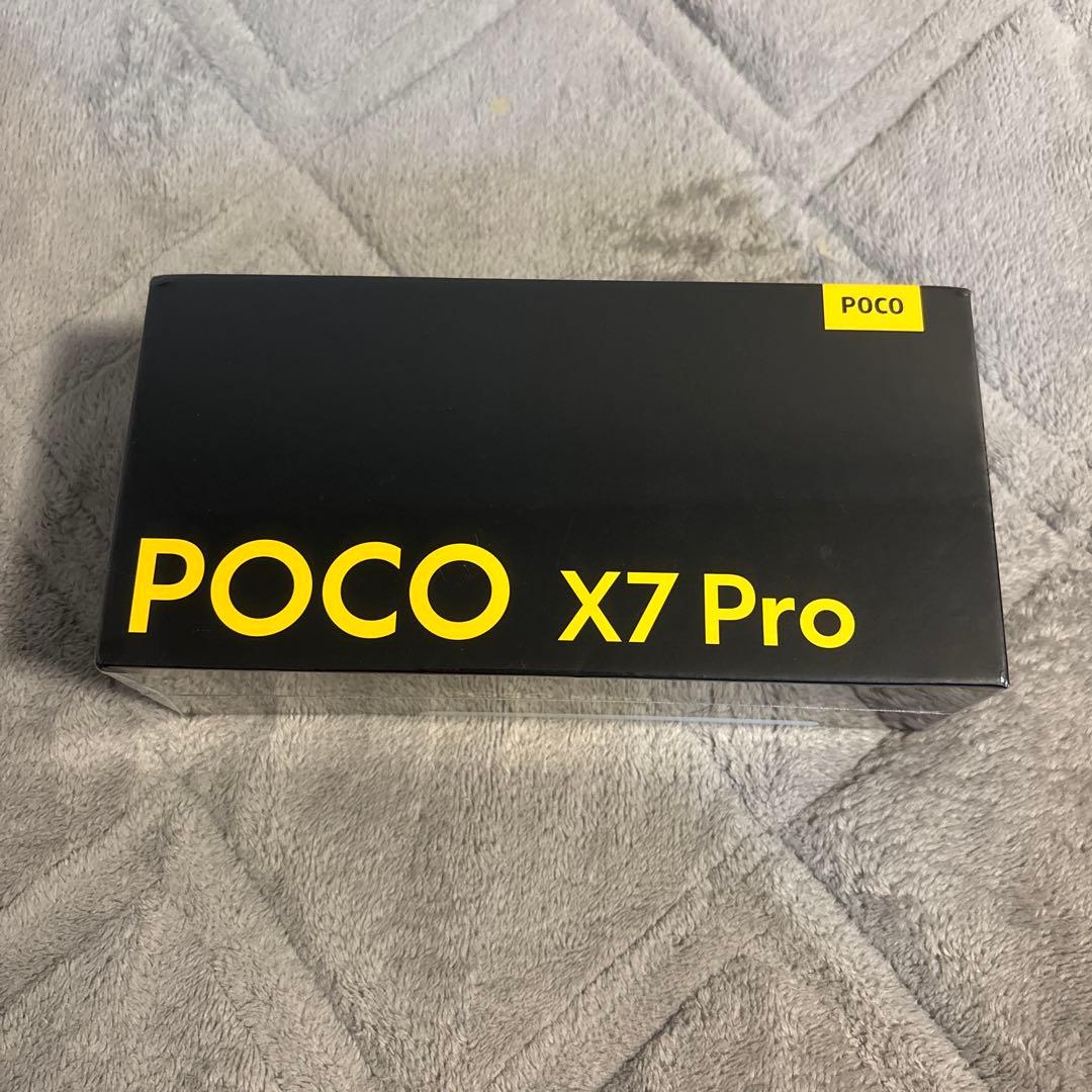 新品　POCO X7 Pro 12GB/512GB ブラック グローバル版
