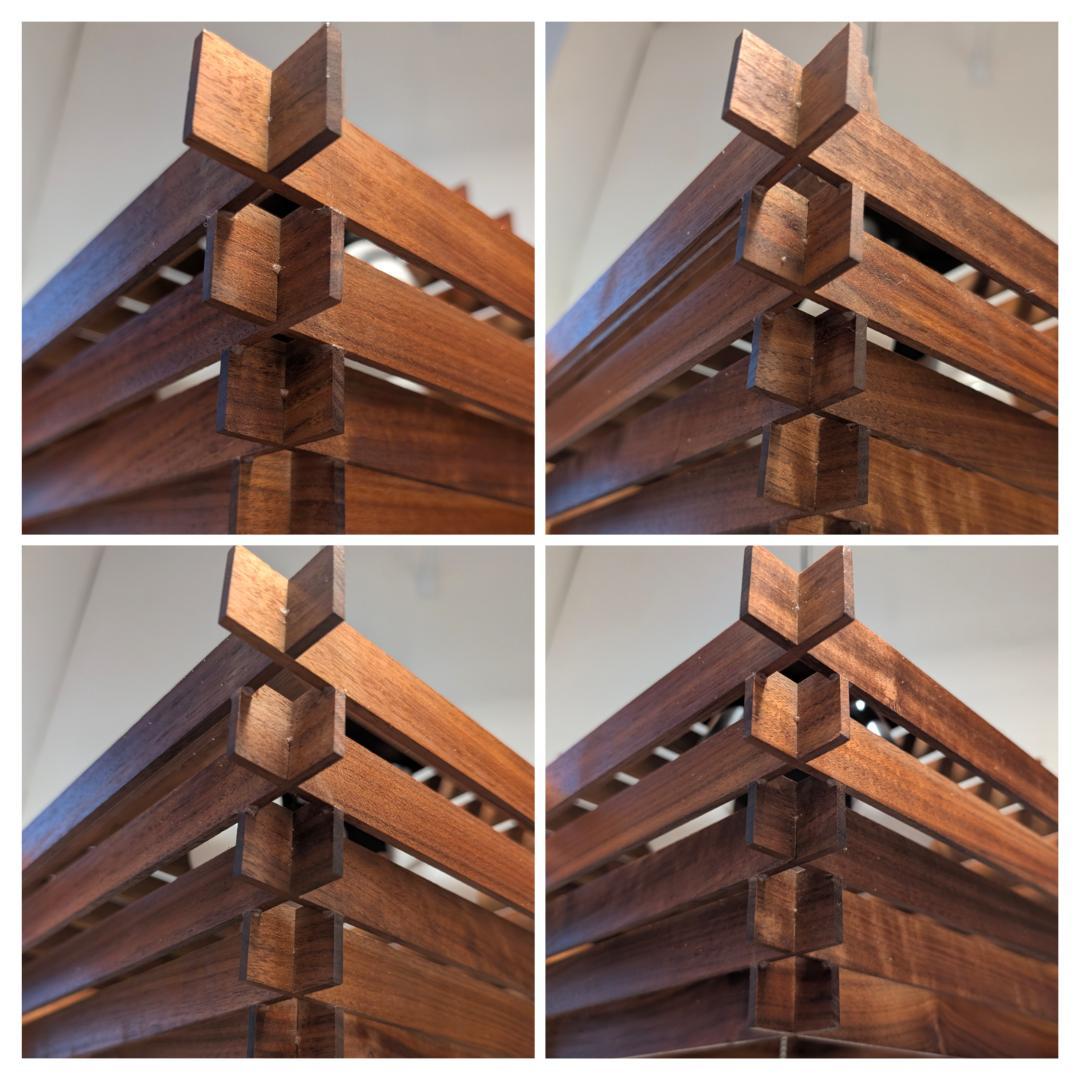 USED ZEONG 廃番 スクエア 3灯 ペンダントランプ ライト 北欧モダン