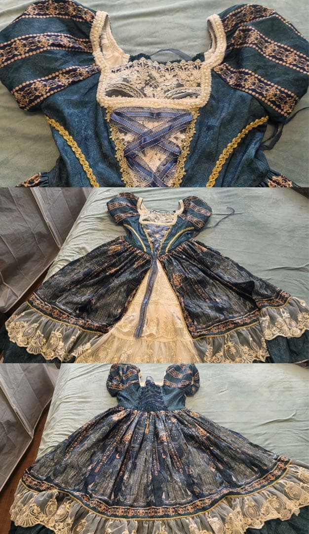 ロリータ　Lolita op ディズニー　アリエル　コスプレ　cosplay