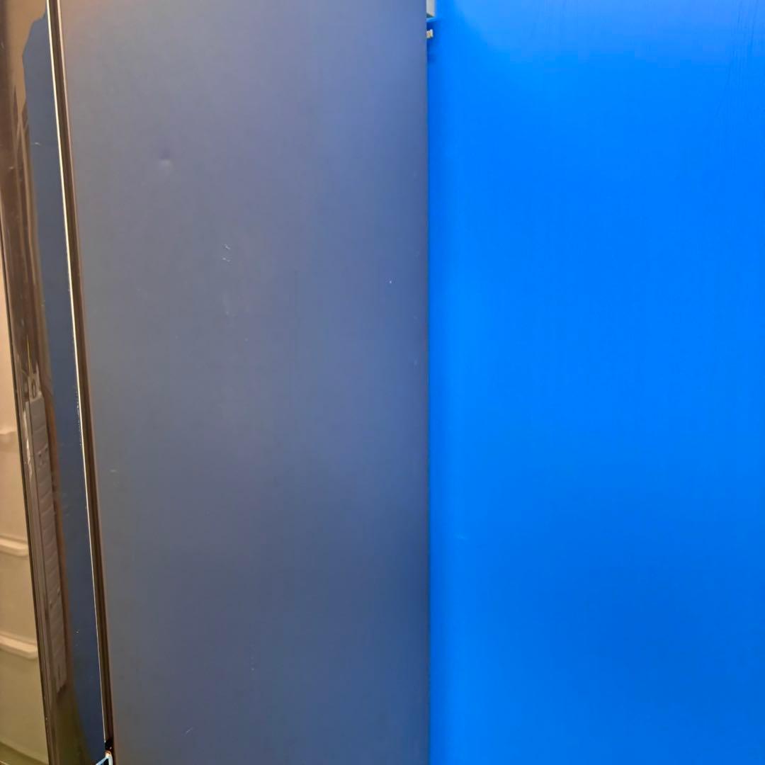 671 極美品　東芝　大型冷蔵庫　500L強　右開き　自動製氷　5ドア　ガラス