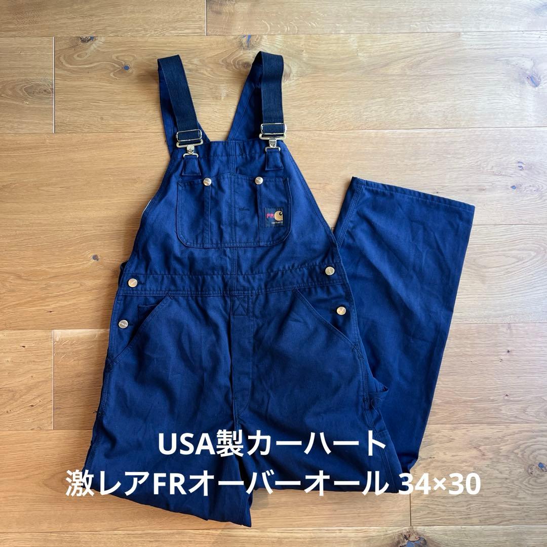1*6様 96年7月生産USA製 carhartt オーバーオール　FRシリーズ