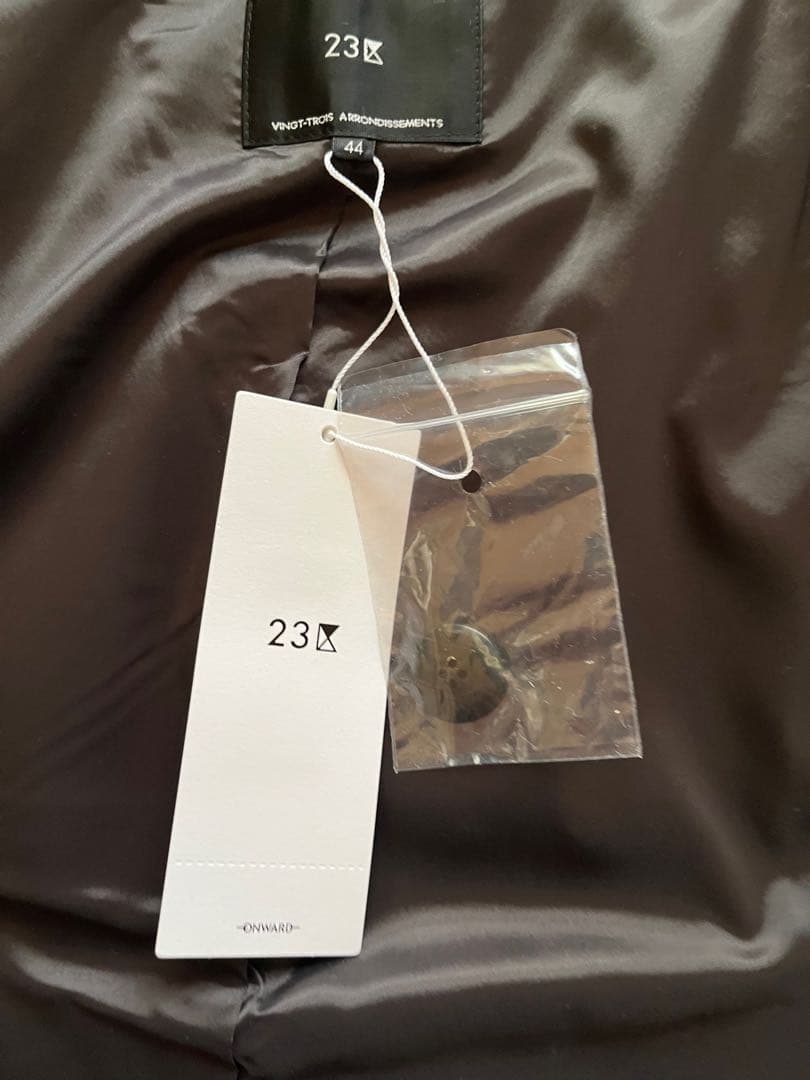 あきさま専用 チェック柄ダブルブレストベスト　ＬＬサイズ